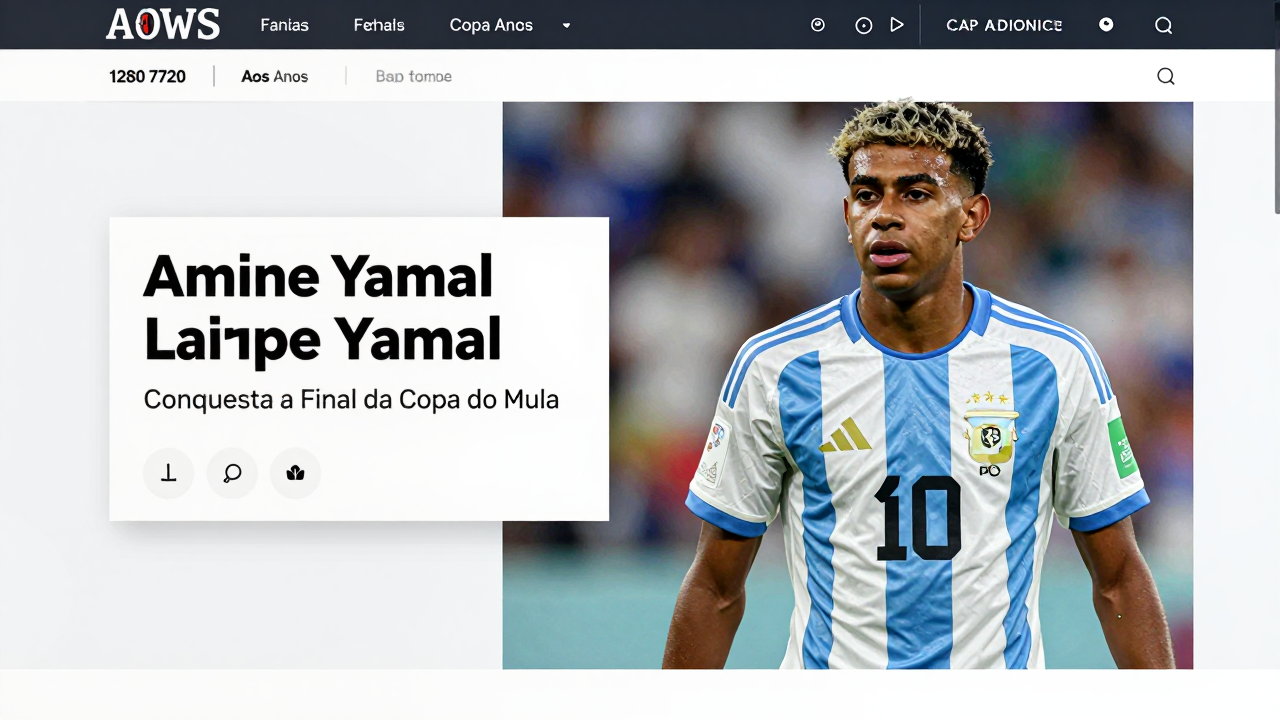 Aos 19 Anos, Lamine Yamal Conquista a Final da Copa do Mundo com Talento e Personalidade