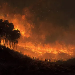 Incêndio na mata de Martinópolis destrói áreas naturais e mobiliza comunidade