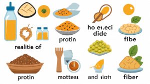 Proteína e Fibras na Nutrição: Guia Completo para Otimizar Dieta, Fontes e Equilíbrio