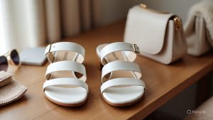 Sandália feminina branca: 39 modelos para usar muito — guia prático de looks e combinações