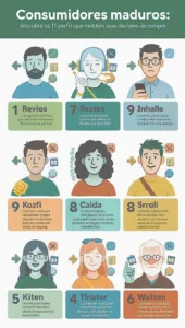 Consumidores maduros: descubra os 11 perfis que moldam suas decisões de compra