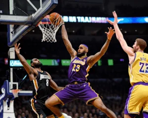 LeBron James posta mensagem viral no X durante jogo Lakers x Mavs