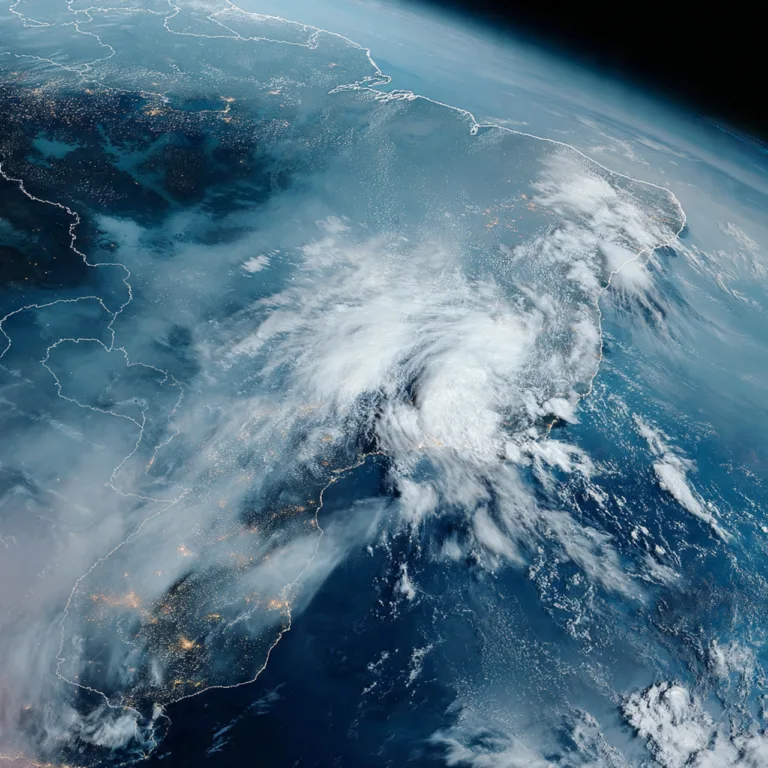 Frente fria avança pelo Brasil e provoca alerta de temporal: veja a previsão para o início da semana