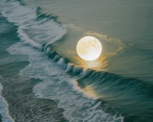 Imagem de Telescópio Captura Momento de Clarões ao Atingir a Lua em Sequência