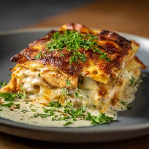 Lasanha de Frango com Queijo: Cremosa, Saborosa e Irresistível