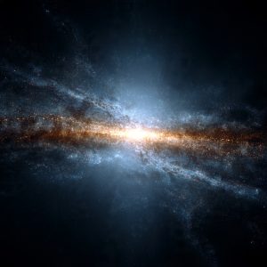 Sinal raro no centro da Via Láctea pode indicar primeira evidência direta de matéria escura