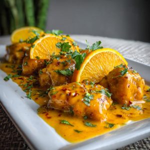 Tender ao Molho de Laranja: Sabor e Sofisticação na Sua Mesa