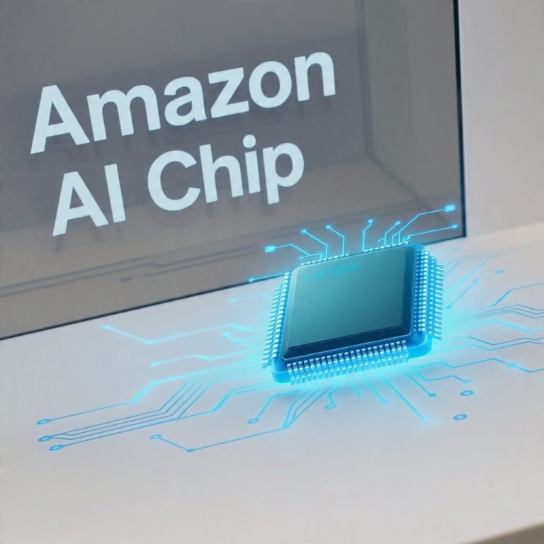 Amazon Anuncia Chip de Inteligência Artificial para Enfrentar o Domínio da Nvidia no Mercado Global