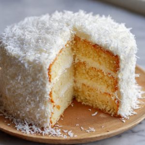 Bolo de Coco Fofinho: o clássico que perfuma a casa inteira