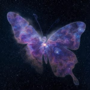 “Borboleta Cósmica: Telescópio no Chile registra imagem inédita que revela novos segredos do Universo”