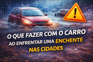 O que fazer com o carro ao enfrentar uma enchente nas cidades