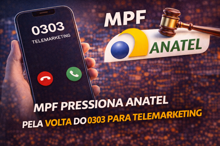 MPF pressiona Anatel para retomar o prefixo 0303 em ligações de telemarketing