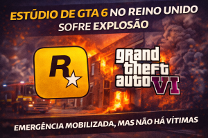 Explosão atinge estúdio de GTA 6 no Reino Unido e levanta dúvidas sobre o futuro do desenvolvimento