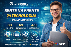 Prezensa People Tech: pessoas no centro, tecnologia no banco da frente