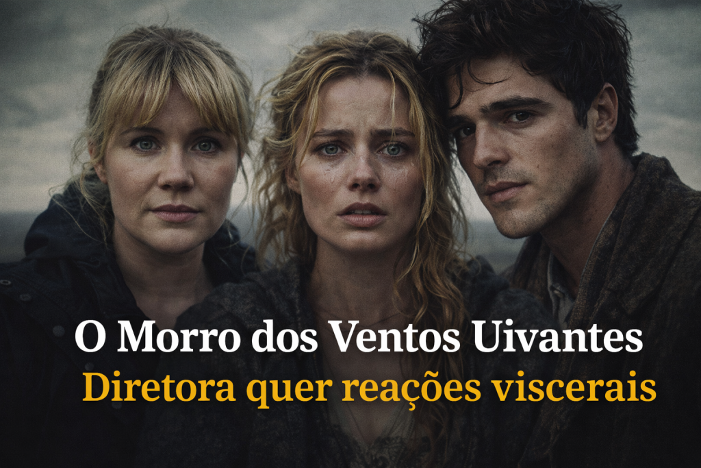 O Morro dos Ventos Uivantes: diretora aposta em impacto emocional intenso e quer reações viscerais do público