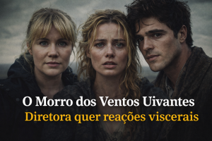 O Morro dos Ventos Uivantes: diretora aposta em impacto emocional intenso e quer reações viscerais do público