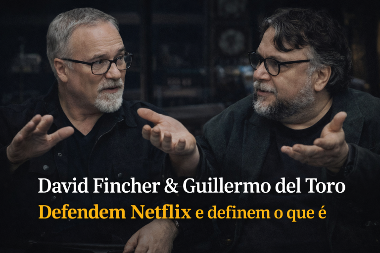 David Fincher e Guillermo del Toro defendem a Netflix e debatem o que define o cinema hoje