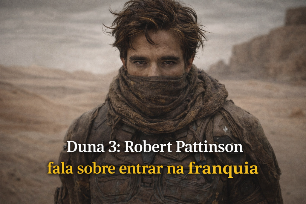 Duna 3: Robert Pattinson comenta entrada na franquia e descreve experiência no deserto