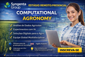 Estágio em Computational Agronomy na Syngenta Group: Tecnologia, IA e Inovação no Agro em Belo Horizonte
