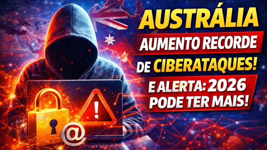 Austrália registra aumento recorde de ciberataques e alerta que 2026 pode ser ainda pior