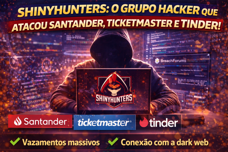 ShinyHunters: O Grupo Hacker Que Desafiou Gigantes Como Santander, Ticketmaster e Tinder e Virou Ameaça Global