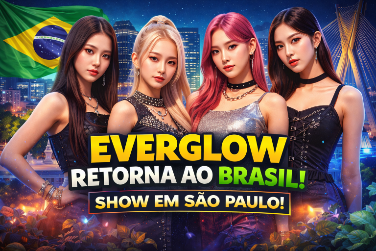 EVERGLOW retorna ao Brasil em nova fase, anuncia show em São Paulo e inicia capítulo decisivo na carreira internacional do grupo