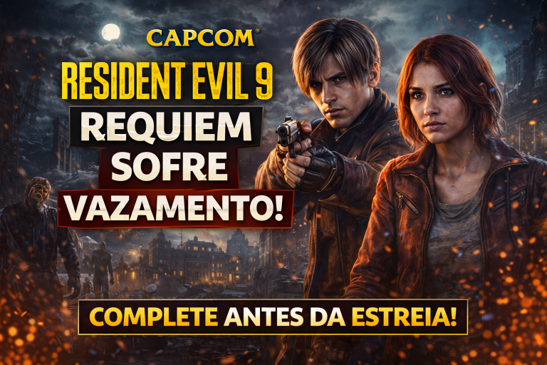 Resident Evil 9: Requiem sofre vazamento completo antes da estreia, Capcom reage e internet entra em alerta máximo por causa dos spoilers