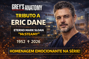 Grey’s Anatomy presta tributo emocionante a Eric Dane, relembra legado de Mark Sloan e prepara homenagem oficial na série