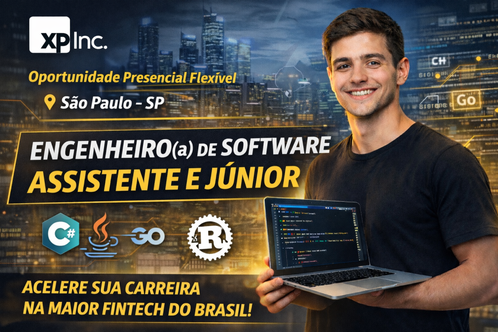 ENGENHEIRO(A) DE SOFTWARE JÚNIOR NA XP INC.: A PORTA DE ENTRADA PARA A TECNOLOGIA NO MERCADO FINANCEIRO