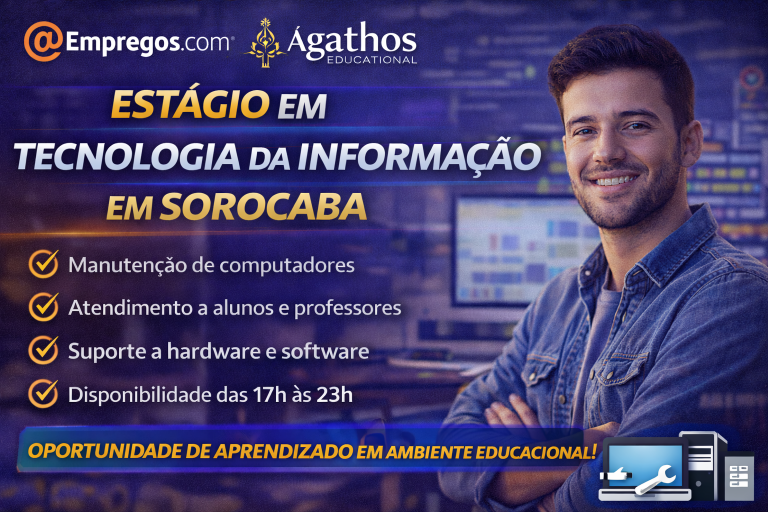 ESTÁGIO EM TECNOLOGIA DA INFORMAÇÃO NA ÀGATHOS EDUCACIONAL: OPORTUNIDADE PARA CRESCER NA ÁREA DE TI