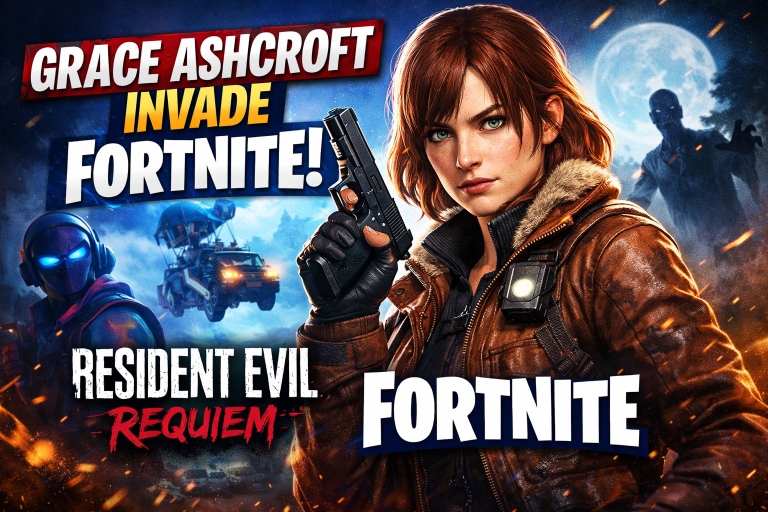 Grace Ashcroft invade Fortnite: tudo sobre a chegada da heroína de Resident Evil Requiem ao battle royale