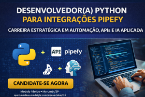 DESENVOLVEDOR(A) PYTHON PARA INTEGRAÇÕES PIPEFY: CARREIRA ESTRATÉGICA EM AUTOMAÇÃO, APIs E IA APLICADA