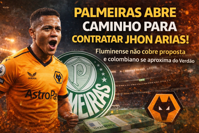 Palmeiras Abre Caminho para Contratar Jhon Arias e Agita o Mercado do Futebol Brasileiro em 2026