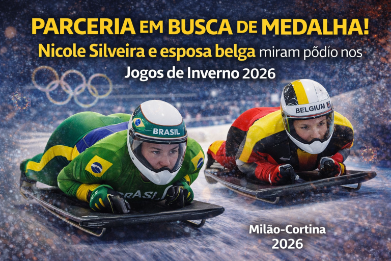 Parceria Dentro e Fora das Pistas: Nicole Silveira e Kim Meylemans Miram Medalha em Milão-Cortina 2026