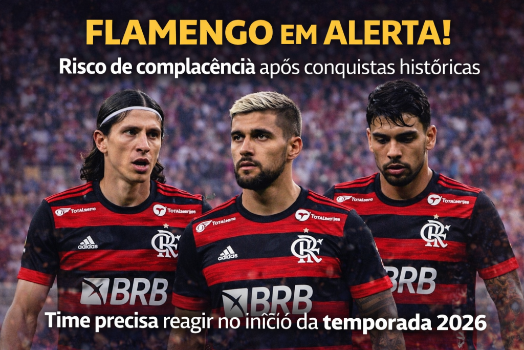 Flamengo Enfrenta Risco de Complacência Após Títulos e Precisa Reagir no Início da Temporada 2026