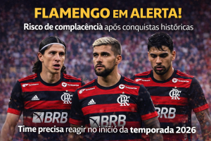 Flamengo Enfrenta Risco de Complacência Após Títulos e Precisa Reagir no Início da Temporada 2026