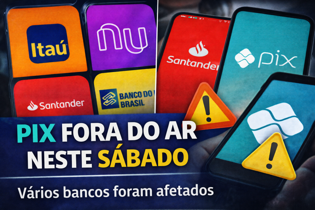 PIX FORA DO AR EM VÁRIOS BANCOS: ENTENDA O QUE ACONTECEU, QUEM FOI AFETADO E COMO SE PROTEGER