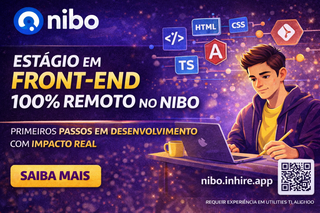 Estágio Front-End 100% Remoto no Nibo: Primeiros Passos em Desenvolvimento com Impacto Real