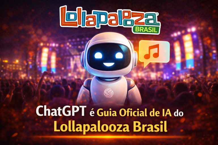 ChatGPT se Torna Guia Oficial de Inteligência Artificial do Lollapalooza Brasil e Promete Revolucionar a Experiência dos Fãs no Festival