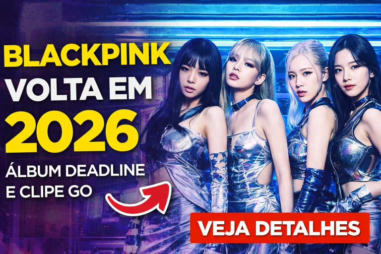 BLACKPINK lança álbum “Deadline” em 2026: tudo sobre o comeback, músicas, conceito do clipe “Go” e possível show no Brasil