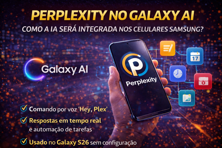 Perplexity no Galaxy AI: Como Funciona a Integração da IA nos Celulares Samsung e O Que Muda no Galaxy S26