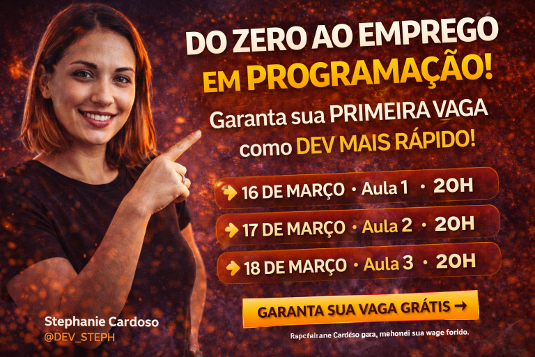 Do Zero ao Emprego em Programação: O Método Estratégico Para Conquistar Sua Primeira Vaga de Desenvolvedor Mais Rápido