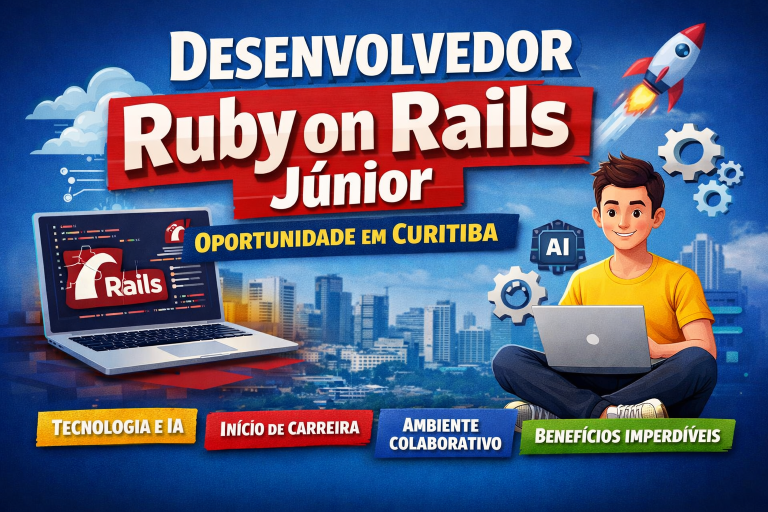 Desenvolvedor Back-End Ruby on Rails Júnior em Curitiba: Oportunidade em Empresa de Tecnologia e Inteligência Artificial com Crescimento Acelerado