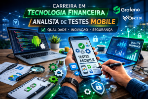 CARREIRA EM TECNOLOGIA FINANCEIRA: COMO SE TORNAR UM ANALISTA DE TESTES MOBILE E ATUAR EM UMA FINTECH INOVADORA