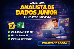 OPORTUNIDADE NA ÁREA DE DADOS COM POWER BI E SE DESTACAR NO MERCADO