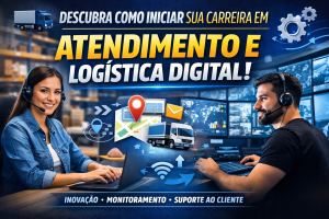 AUXILIAR DE ATENDIMENTO (INOVAÇÃO), OPERADOR DE ATENDIMENTO JR E OPERADOR DE MONITORAMENTO JR: COMO INICIAR SUA CARREIRA EM LOGÍSTICA DIGITAL E ATENDIMENTO