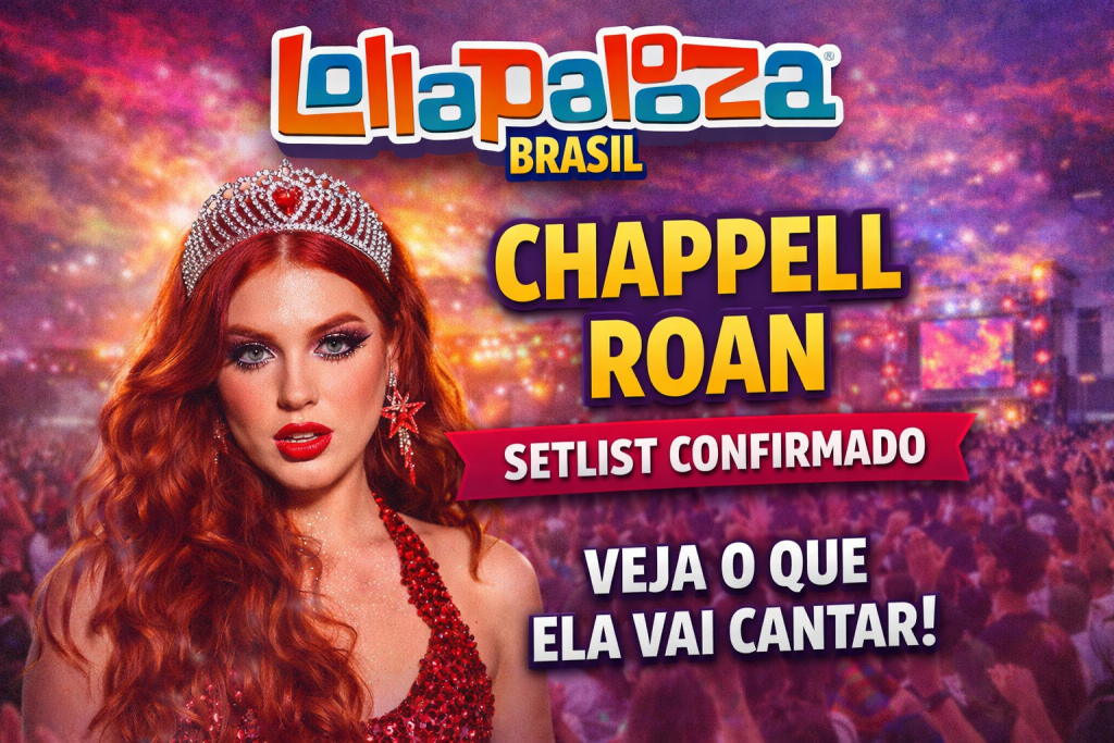 CHAPPELL ROAN NO LOLLAPALOOZA 2026: SETLIST PROVÁVEL, EXPECTATIVAS E TUDO SOBRE O SHOW MAIS AGUARDADO DO SÁBADO