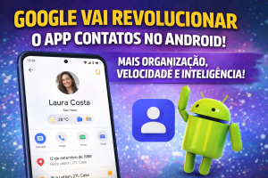 Google Vai Revolucionar o App Contatos no Android: Nova Interface Promete Mais Organização, Velocidade e Inteligência no Uso Diário