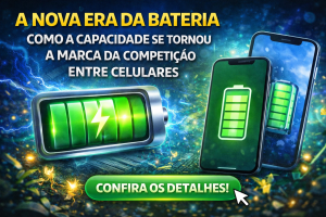 A Nova Era da Bateria: Como a Capacidade se Tornou a Marca da Competição entre Celulares