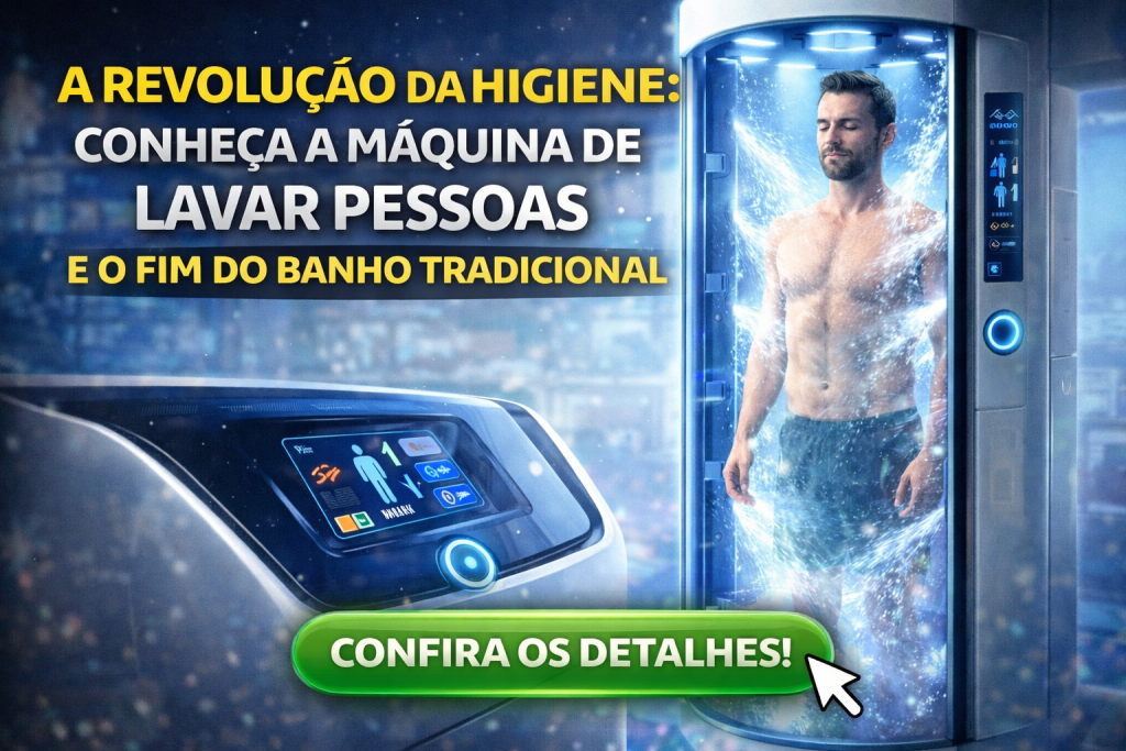 A Revolução da Higiene: Conheça a Máquina de Lavar Pessoas e o Fim do Banho Tradicional